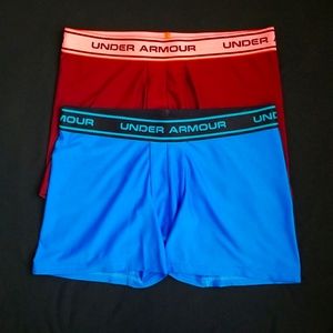 Boys Under Armor YLG Fitted Boxers